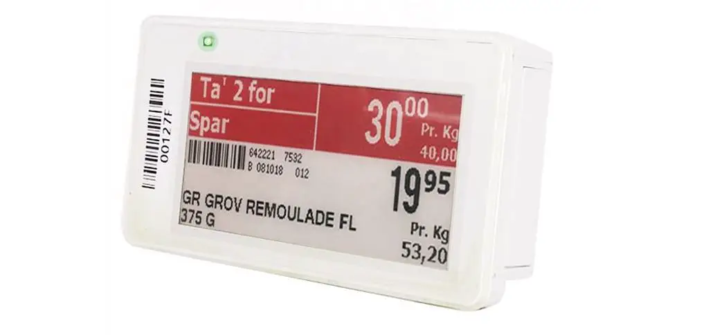 Suzhou Etag Technology Et0290 Electronic Shelf Label User Manual