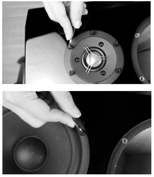 SB ACOUSTICS Sasandu 3 Way Floor Standing Speaker - damping part 7