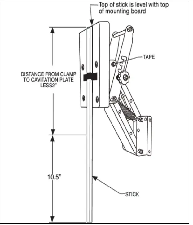 Norestar OBM 00 Outboard Motor Bracket - motor