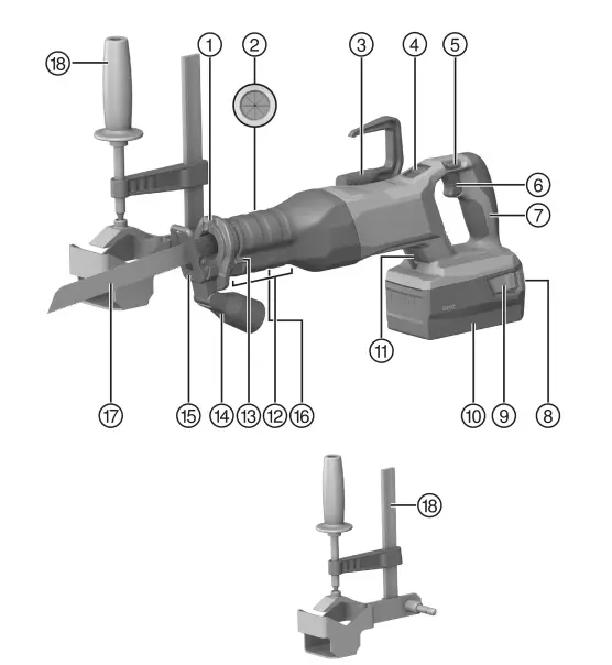 HILTI-SR-30-A36-Cordless-Reciprocating-Saw-Tool-fig2