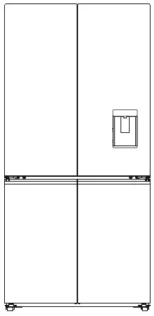 FISHER-PAYKEL-RF730Q-Freestanding-Quad-Door-Refrigerator-fig-1