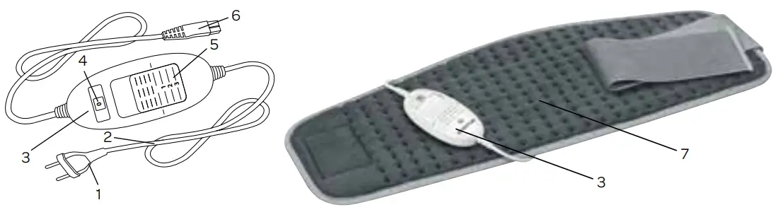 INVENTUM HNK347 Heating Pad - fig 1