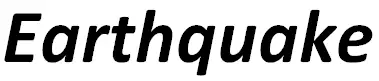 Earthquake-logo
