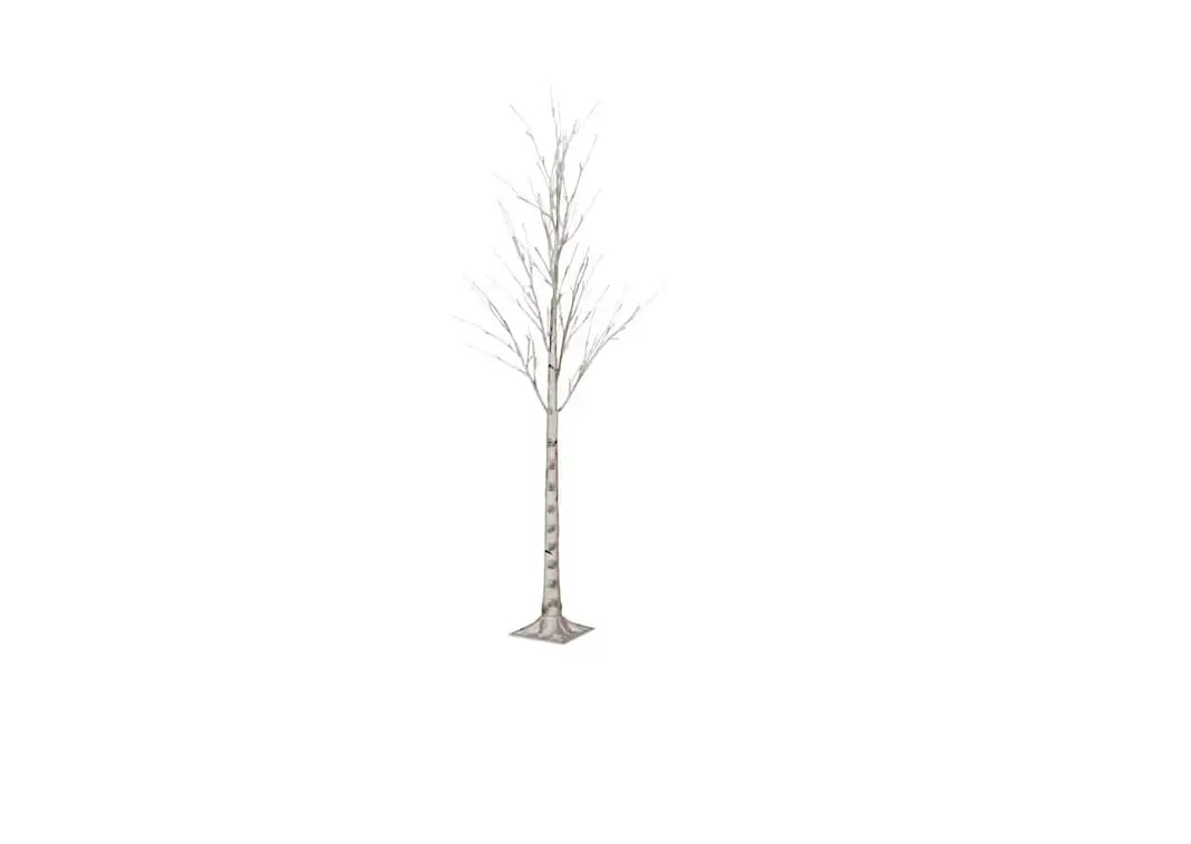 Noble House 107733 Pre-lit White Artificial Twig Birch Tree Instructions