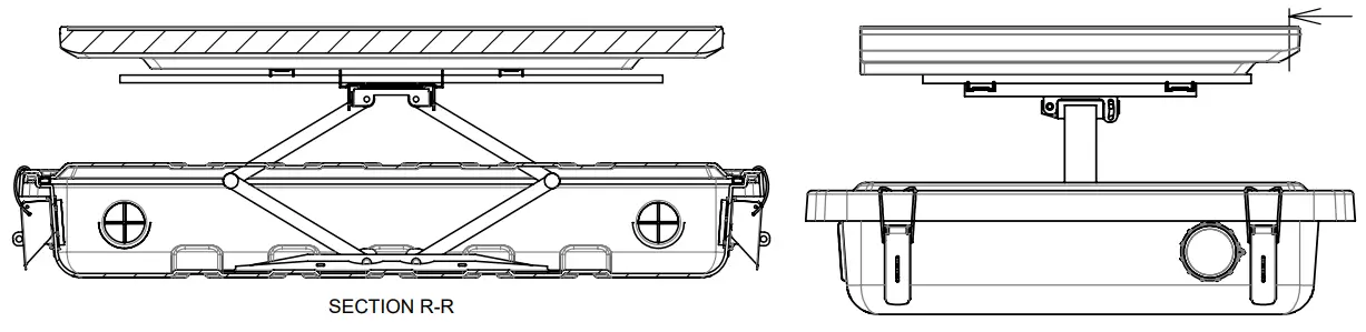 ProofVision PV65OC Waterproof TV Enclosure - BACK CASE