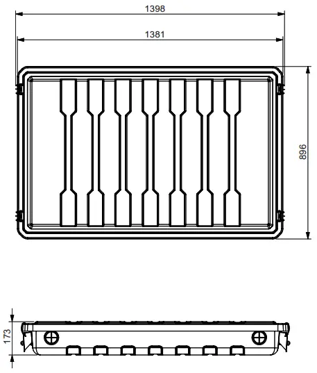 ProofVision PV65OC Waterproof TV Enclosure - DIMENSIONS 2