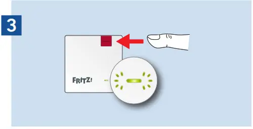 FRITZ Repeater 600 - Led