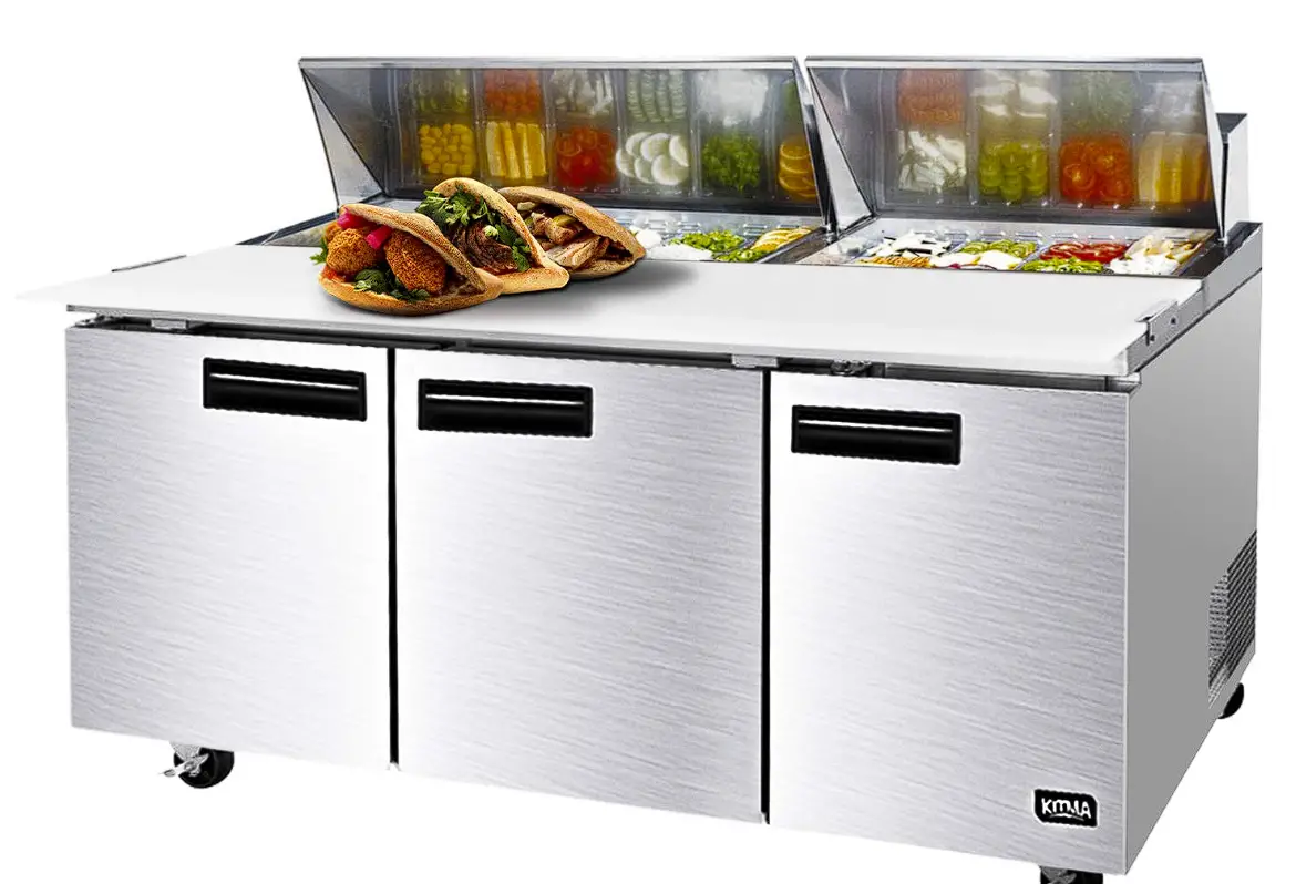 Traulsen Upt328-d-sb 2 Drawer Stainless Steel Back Refrigerated Sandwich Prep Table Owner's Manual