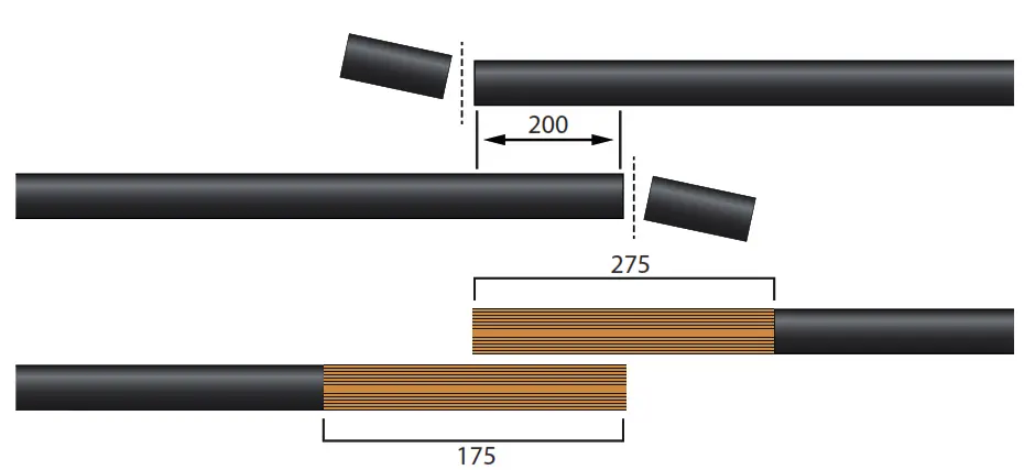 ENSTO SJKV0C Heat Shrink Joint - PEM-SJKV0C