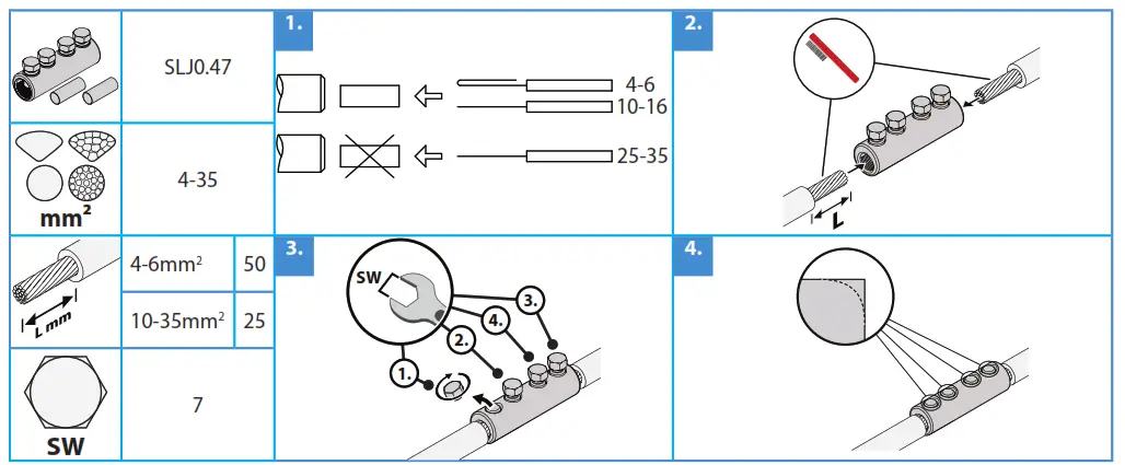 ENSTO SJKV0C Heat Shrink Joint - PEM-SJKV0C4