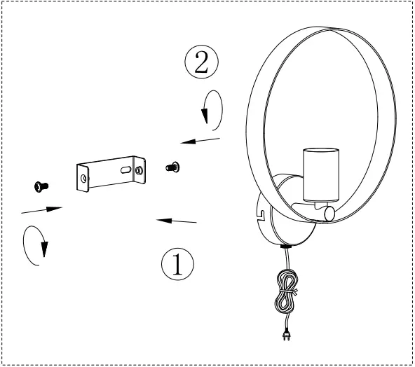 NOVA LIFE 42674-001-71 Interior Floor Lamp Step 03