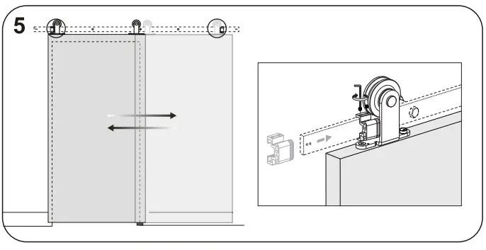 HORNBACH.-Door-Steel-100x235-cm-Clear-Glass-6-Compartments-System-fig-3
