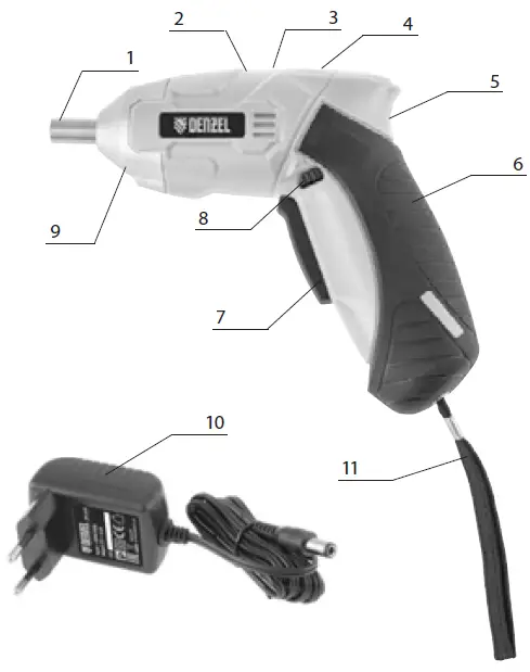 DENZEL-26002-CSL-3.6-02-Cordless-Screwdriver-fig-1