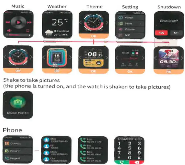 ZW23 Smart Watch -App 1