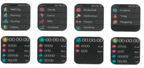 ZW23 Smart Watch -Mode