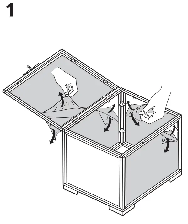 IKEA BOMARKEN Display Box - 1