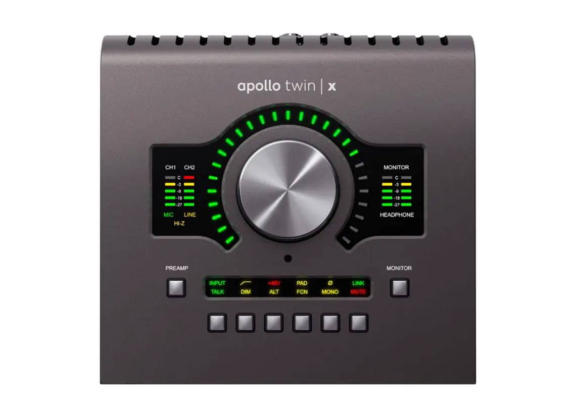Apollo Twin X Audio Interface Hardware User Manual