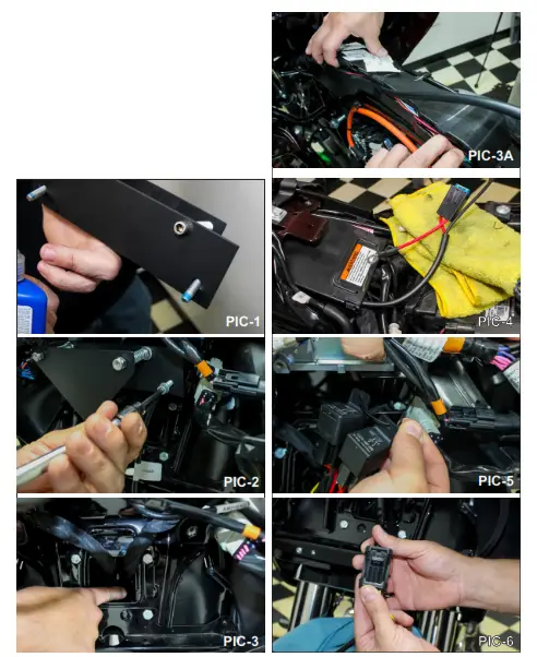 Letric Lighting Co DCB7 CC Dual 7 Inch Road Glide Headlamp - fig 1