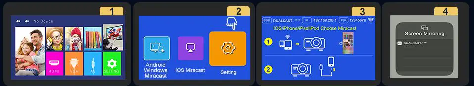 Xgody-A4300-5G-Wi-Fi-Home-Theater-Projector-fig-4