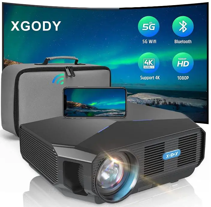 Xgody-A4300-5G-Wi-Fi-Home-Theater-Projector