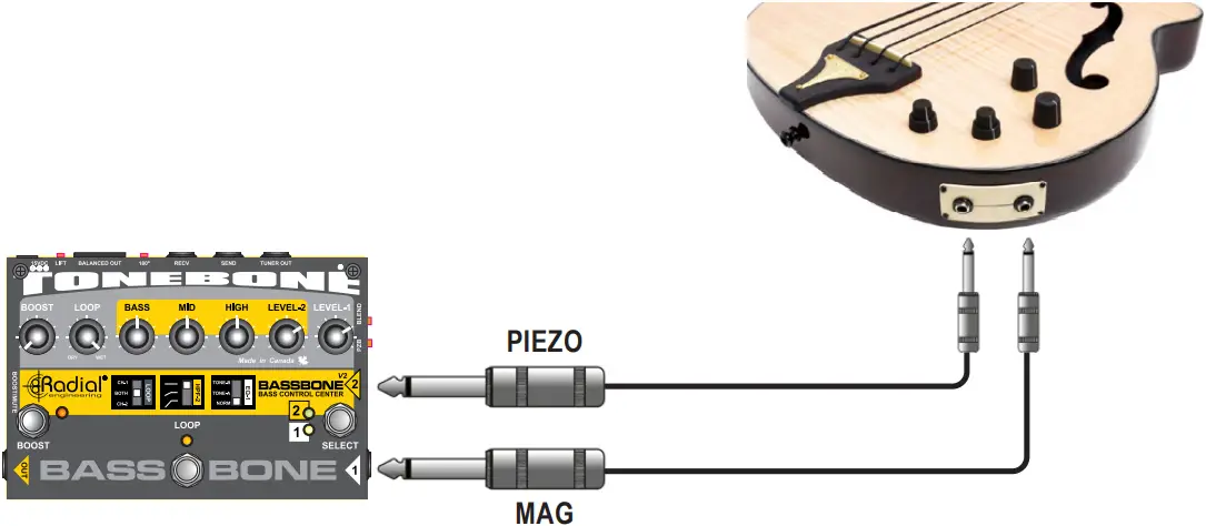 BASSBONE-V2 - USING THE BLEND CONTROL 2