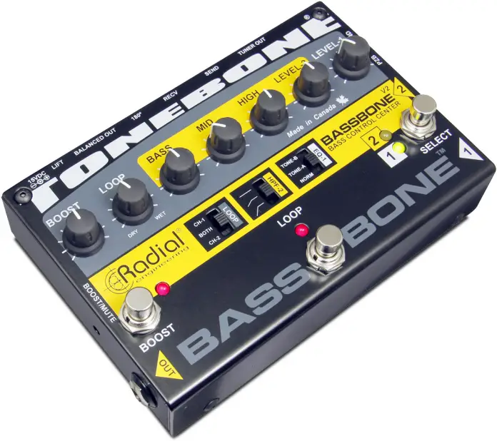 TONEBONE BASSBONE-V2 Bass Preamplifier and DI Box