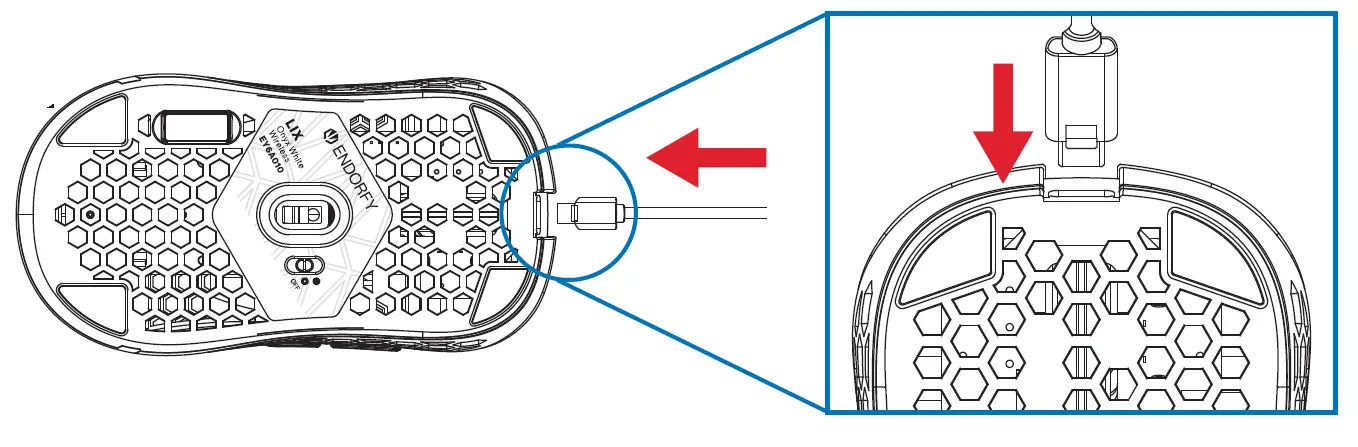 ENDORFY EY6A010 LIX Wireless Onyx white,USB 04