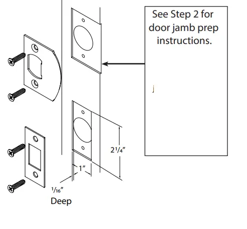 EMTEK STRETTO 1.5x5 Privacy Stuttgart Door Leverset - fig3