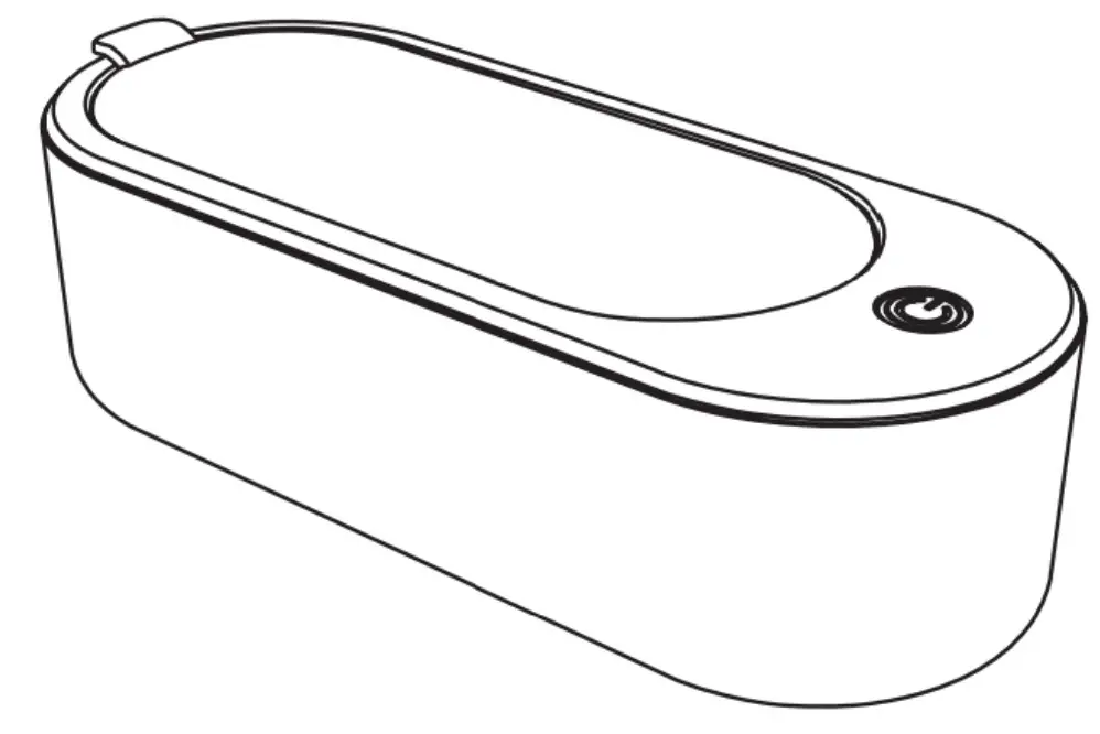 kogan KACLUSJW42T Portable Ultrasonic Jewellery and Glasses Cleaner