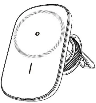 Shenzhen Caibo Technology MG6 Magnetic Wireless Car Charger Holder