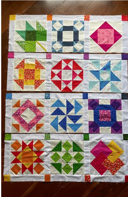 JANOME-2021-Rainbow-Quilt-BOM-FIG-5