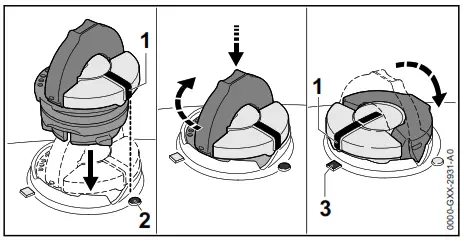 STIHL MSA 161 T Handle Battery Chainsaw - Engaging