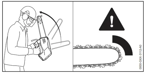 STIHL MSA 161 T Handle Battery Chainsaw - Kickback