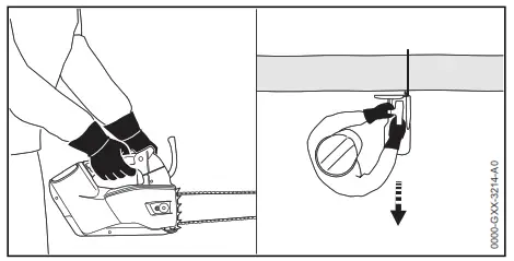 STIHL MSA 161 T Handle Battery Chainsaw - kickbsdack