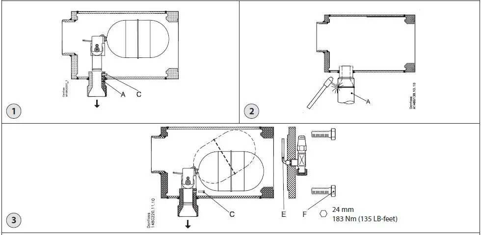 Danfoss HFI Series Float Valve High Pressure-1
