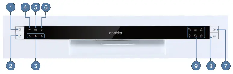 esatto EBTDWW Benchtop Diswasher - fig 1.