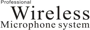 Professional Wireless Microphone system