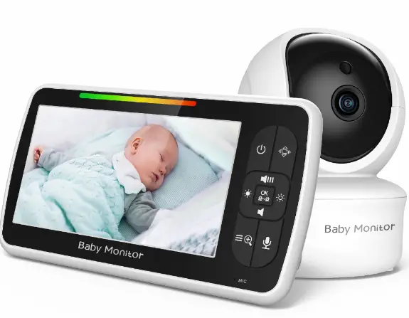 LEYAA-SM650-5.0-Inch-LCD-Wireless-Video-Baby-Monitor-product-image