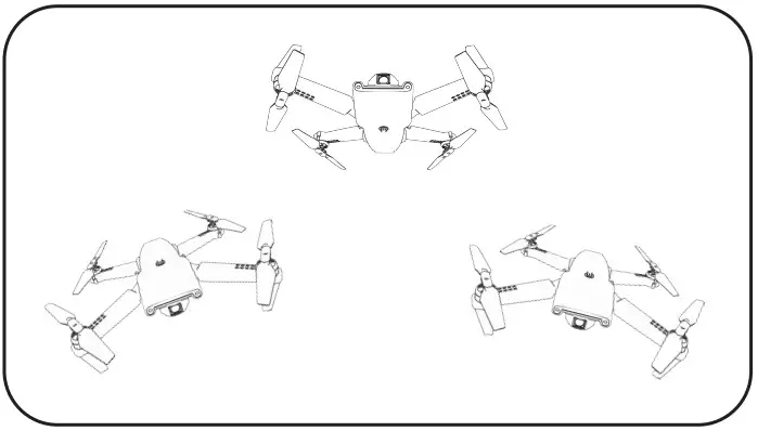 NEHEME NH525 Drone 6 Axis Gyro - 3D Action