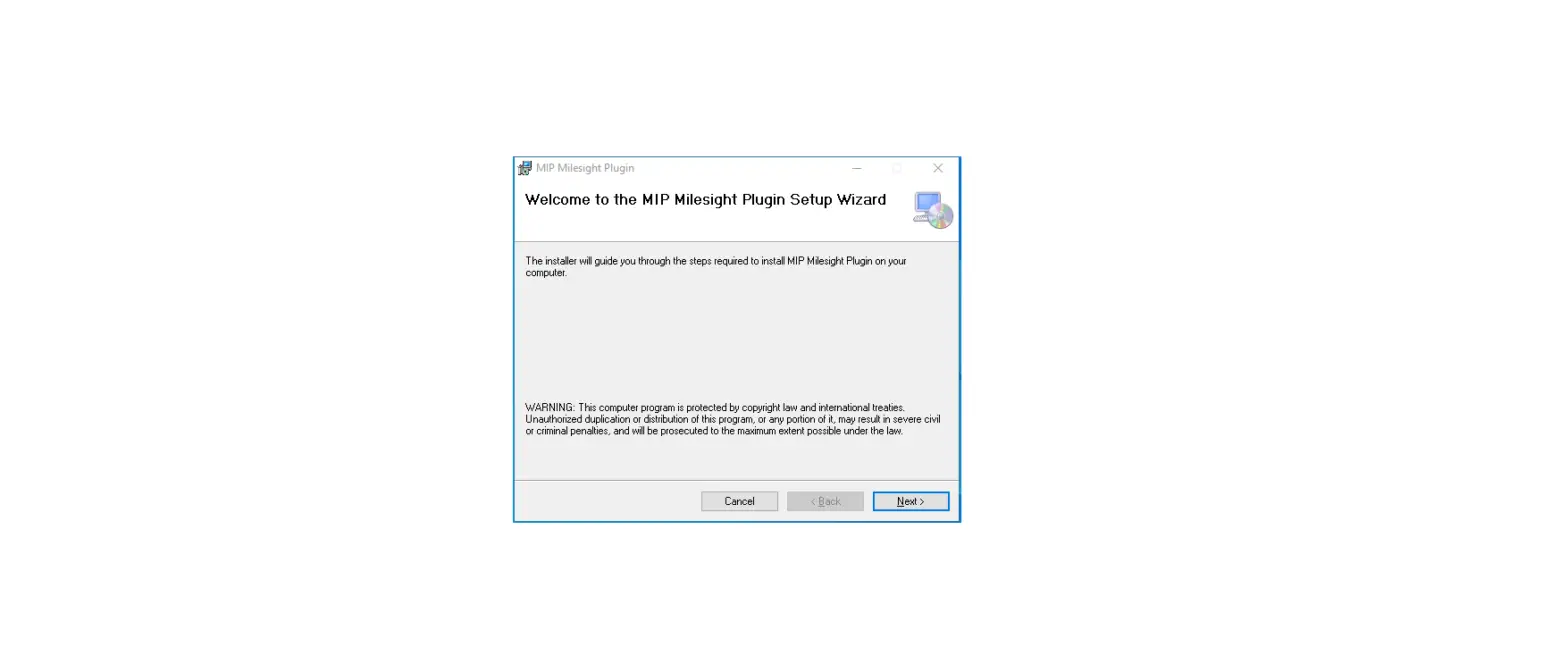 How To Install Mip Milesight Plugin Instruction Manual