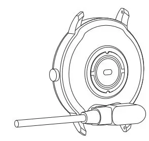 anko 43243921 Round Smart Watch Instruction Manual - Activate & Charge Device