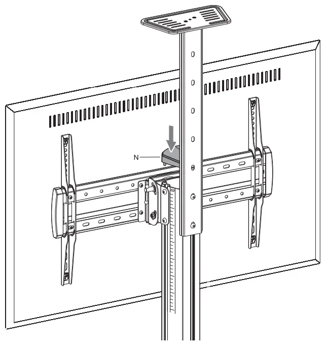 HAGOR 8207 BrackIT Stand Single - top cover