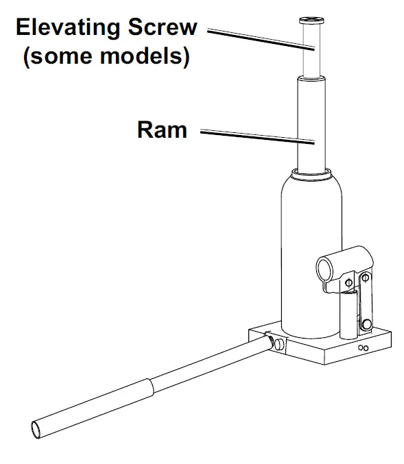 PITTSBURGH 56734 Heavy Duty Bottle Jack 3