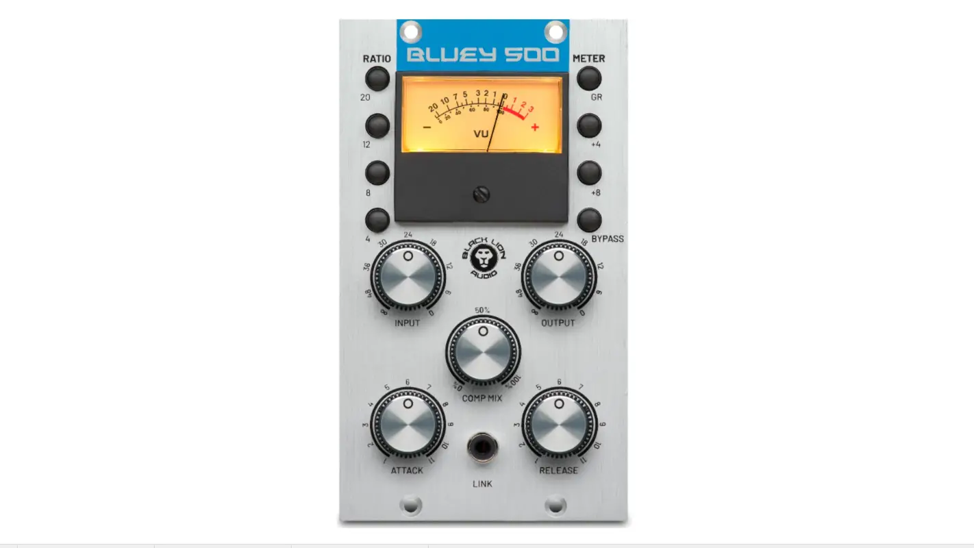 Black Lion Audio Bluey 500 500-series Modified Blue Stripe Fet Limiter Compressor Owner's Manual Black Lion Audio Bluey 500 500-series Modified Blue Stripe Fet Limiter Compressor Owner's Manual