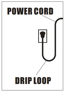 hygger HG017 Circulation and Wave Pump - power cord