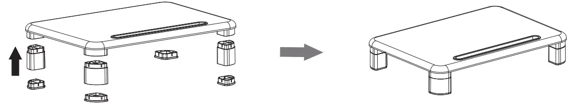 HUANUO-‎HNLL1-3-Height-Adjustable-Monitor-Stand-fig-5