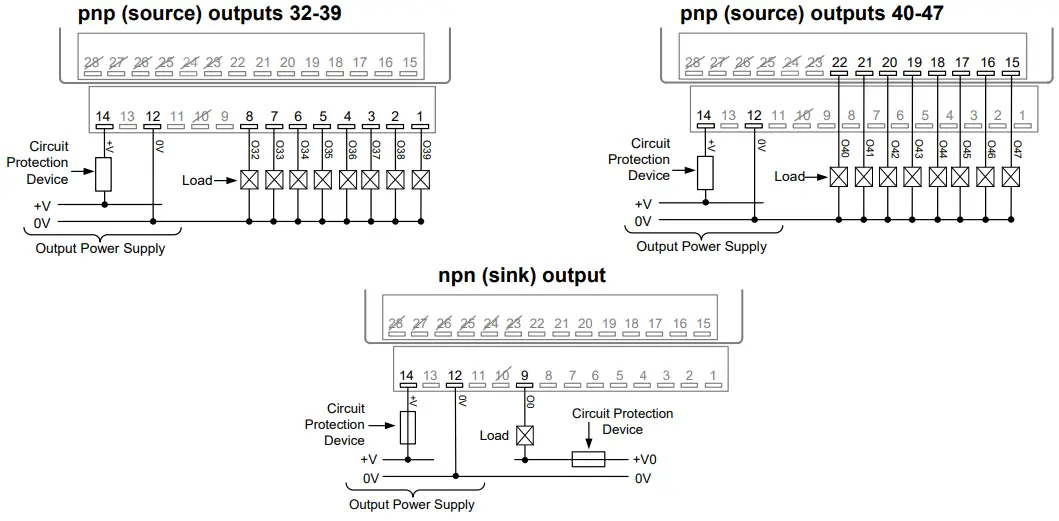 Wiring Transistor Outputs