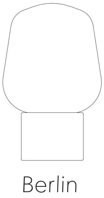 RUSTA 915013660101 Berlin Table Lamp