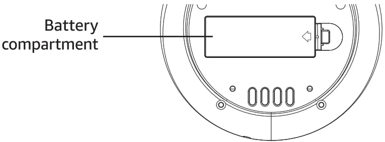 amazon basics B07DQWT15Y Digital Alarm Clock - Figure 1