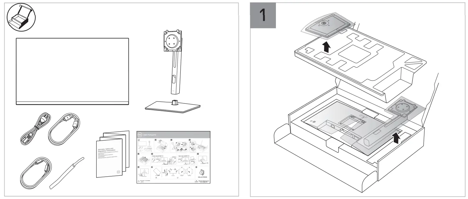 DELL P2422HE USB-C Hub Monitor - Fig 1